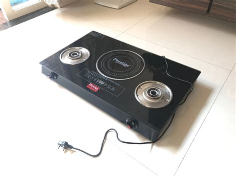 induction cooker with gas burner